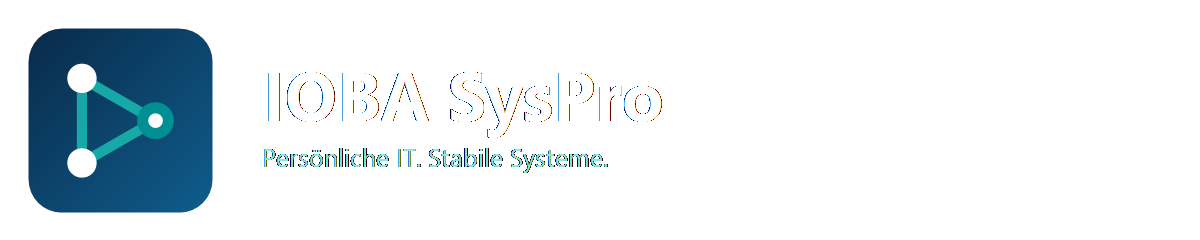 IOBA SysPro – Persönliche IT. Stabile Systeme.