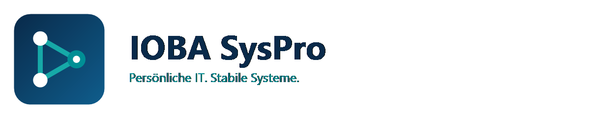 IOBA SysPro – Persönliche IT. Stabile Systeme.